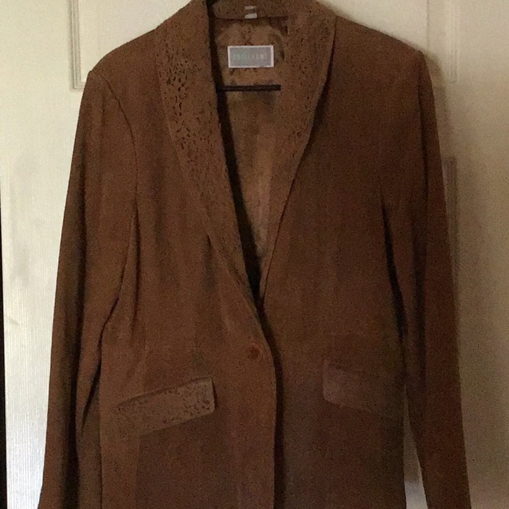 Guillaume suede jacket.